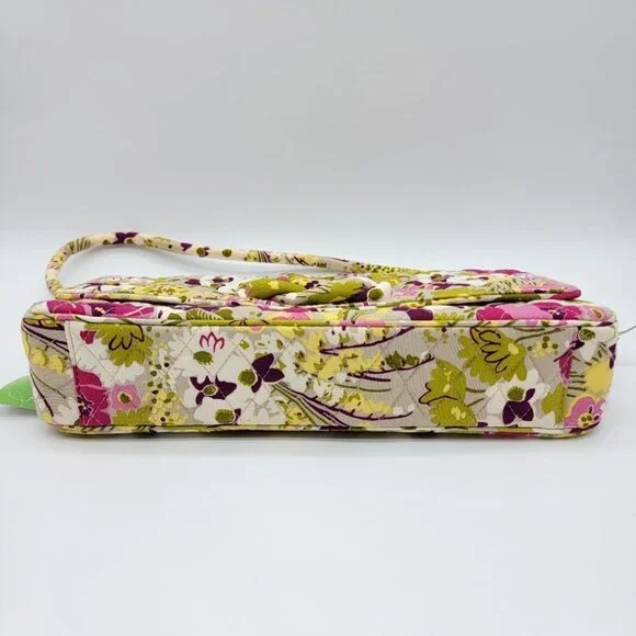 Vera Bradley Knot Just A Clutch Shoulder Bag Make Me Blush Retired Quilted Soft - Picture 6 of 13